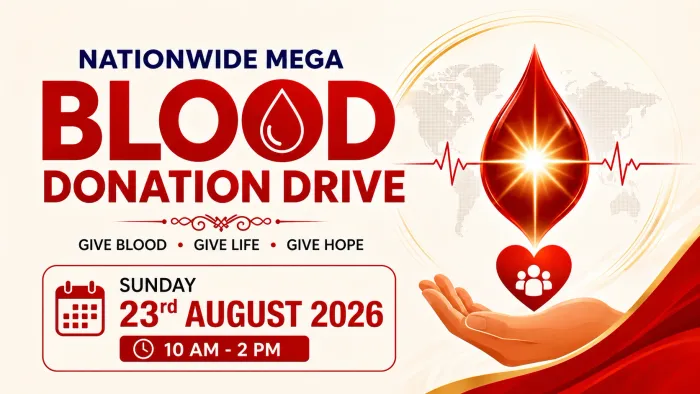 Give Blood, Give Life: Brahma Kumaris to Organise Mega Blood Donation Drive in Hyderabad