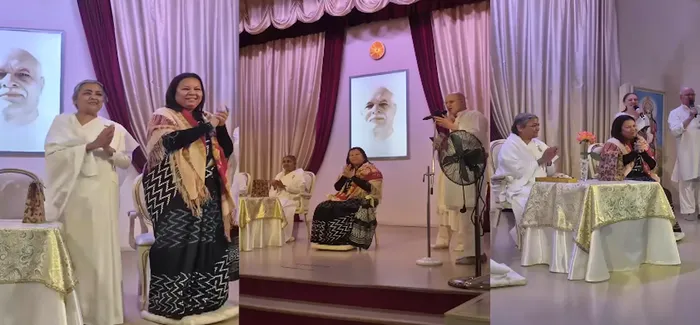 मॉस्को में भारतीय दूतावास की निदेशिका मधुर कंकना राय ने ब्रह्माकुमारीज़ परिवार से ली आत्मीय विदाई — gallery photo 4