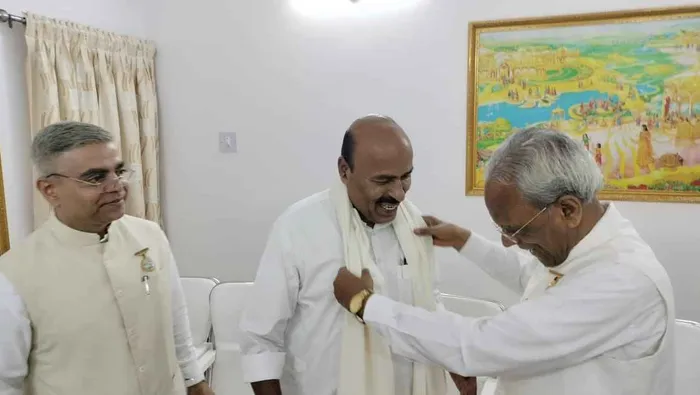 केंद्रीय मंत्री डॉ. वीरेंद्र कुमार जी ने शांतिवन में आत्मीय स्वागत हेतु ब्रह्माकुमारीज़ परिवार का आभार व्यक्त किया