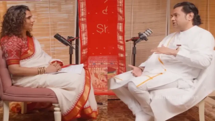 मुंबई में बीके निकुंज भाई और श्रद्धा सावंत के संवाद में तनावमुक्त एवं संतुलित जीवन का संदेश