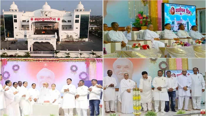 नागपुर के विश्व शांति सरोवर के आठवें वर्धापन दिवस पर आध्यात्मिक ऊर्जा का संचार नागपुर के विश्व शांति सरोवर के आठवें वर्धापन दिवस पर आध्यात्मिक ऊर्जा का संचार
