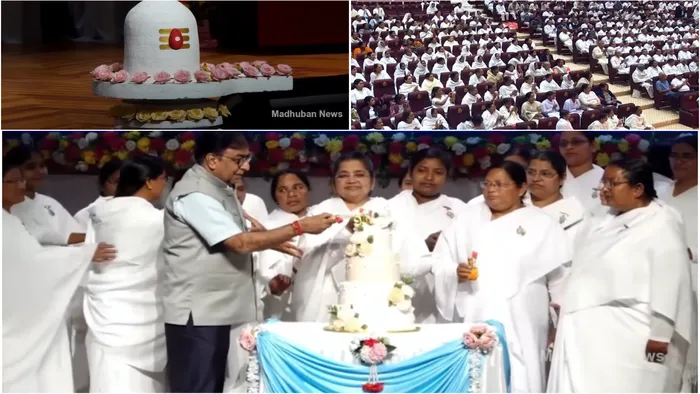 नवा रायपुर के शांति शिखर में शिवरात्रि पर शिव बाबा की 90वीं जयंती श्रद्धा के साथ मनाई गई