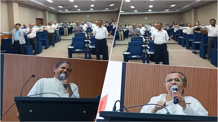 नई दिल्ली में CBI अधिकारियों के लिए ‘स्वरिवर्तन से स्व उन्नति’ कार्यशाला नई दिल्ली में CBI अधिकारियों के लिए ‘स्वरिवर्तन से स्व उन्नति’ कार्यशाला