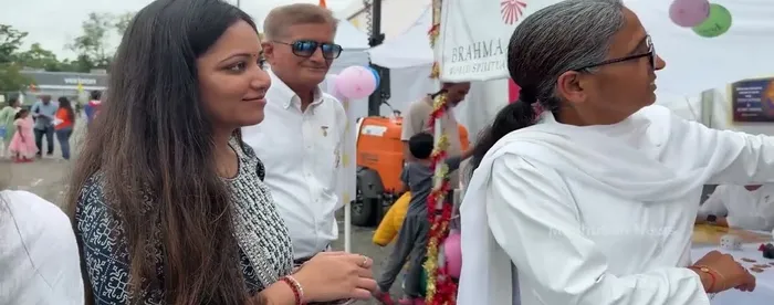 न्यू जर्सी में गणेश उत्सव में गूंजा राजयोग और सकारात्मक जीवनशैली का संदेश — photo gallery 1 न्यू जर्सी में गणेश उत्सव में गूंजा राजयोग और सकारात्मक जीवनशैली का संदेश — photo gallery 1