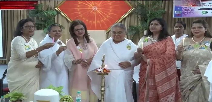 ओम शांति रिट्रीट सेंटर में ‘From Heart to Hope’ रिट्रीट से 110 महिला लीडर्स ने अनुभव की आंतरिक शांति और आत्मबल — phot… ओम शांति रिट्रीट सेंटर में ‘From Heart to Hope’ रिट्रीट से 110 महिला लीडर्स ने अनुभव की आंतरिक शांति और आत्मबल — photo gallery 2