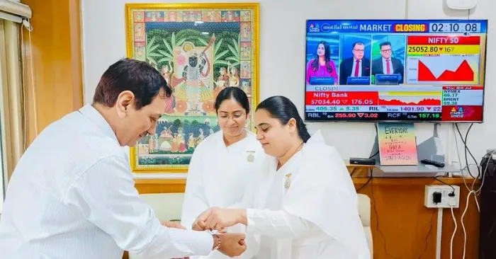 Raksha Bandhan Celebrated with Senior Government and Education Leaders