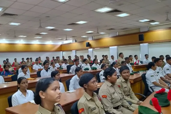 सीकेटी ठाकुर महाविद्यालय, पनवेल में "इनर स्ट्रेंथ फॉर आउटर एक्सीलेंस" विषय पर प्रेरणादायी व्याख्यान आयोजित — photo ga… सीकेटी ठाकुर महाविद्यालय, पनवेल में "इनर स्ट्रेंथ फॉर आउटर एक्सीलेंस" विषय पर प्रेरणादायी व्याख्यान आयोजित — photo gallery 2