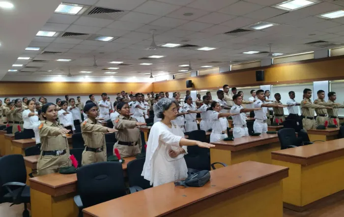 सीकेटी ठाकुर महाविद्यालय, पनवेल में "इनर स्ट्रेंथ फॉर आउटर एक्सीलेंस" विषय पर प्रेरणादायी व्याख्यान आयोजित — photo ga… सीकेटी ठाकुर महाविद्यालय, पनवेल में "इनर स्ट्रेंथ फॉर आउटर एक्सीलेंस" विषय पर प्रेरणादायी व्याख्यान आयोजित — photo gallery 4