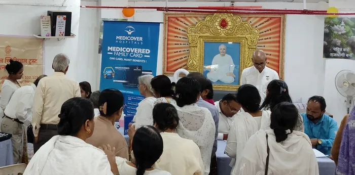 पनवेल में ब्रह्माकुमारीज एवं मेडिकवर हॉस्पिटल के सहयोग से निःशुल्क चिकित्सा जांच शिविर आयोजित