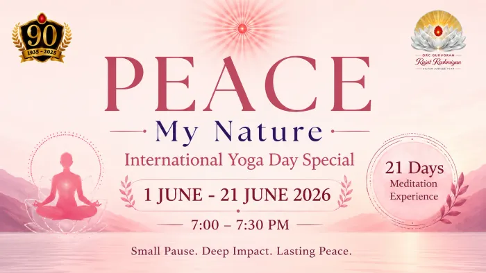 Intl Yoga Day 2026: Special Meditation Campaign for Peaceful and Positive Living in Delhi