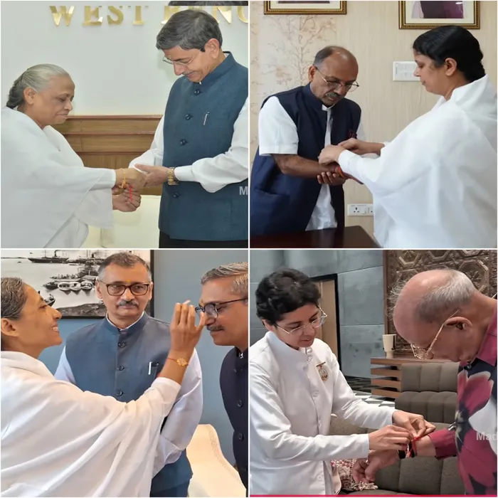 रक्षाबंधन पर ब्रह्माकुमारीज़ ने देशभर में बांधा ईश्वरीय रक्षा सूत्र, दिया पवित्रता और शांति का संदेश — article photo 56 रक्षाबंधन पर ब्रह्माकुमारीज़ ने देशभर में बांधा ईश्वरीय रक्षा सूत्र, दिया पवित्रता और शांति का संदेश — article photo 56