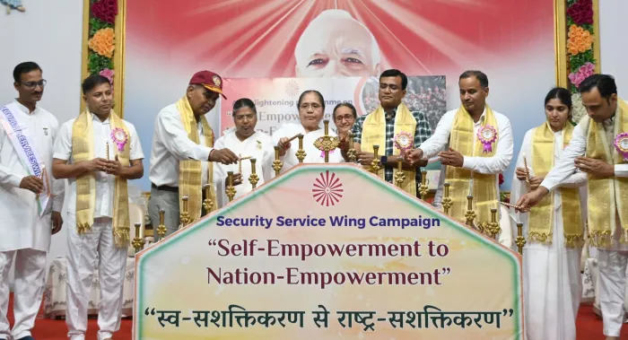 इंदौर में सुरक्षा सेवा प्रभाग के ‘स्वसशक्तिकरण से राष्ट्र सशक्तिकरण’ अभियान का प्रेरणादायी समापन
