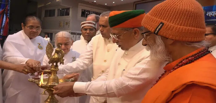 माउंट आबूके शांतिवन में 90वां त्रिमूर्ति शिव जयंती महोत्सव दिव्य गरिमा के साथ सम्पन्न, केंद्रीय मंत्री अर्जुन राम मेघवाल रहे मुख्य अतिथि — gallery photo 4