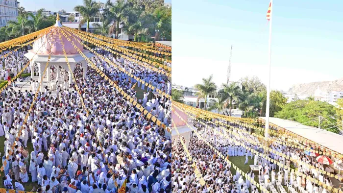 माउंट आबू स्थित शांतिवन में हजारों साधकों की उपस्थिति में श्रद्धा और उत्साह के साथ मनाया गया महाशिवरात्रि महोत्सव
