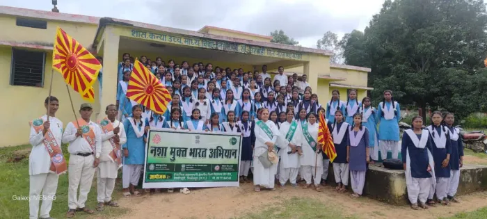 Awareness Program on Addiction-Free Lifestyle Held at Government School, Nimdha