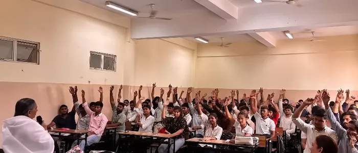 सोनीपत में नशा मुक्त भारत अभियान के अंतर्गत विद्यार्थियों को राजयोग एवं जीवन मूल्यों का संदेश — photo gallery 3 सोनीपत में नशा मुक्त भारत अभियान के अंतर्गत विद्यार्थियों को राजयोग एवं जीवन मूल्यों का संदेश — photo gallery 3