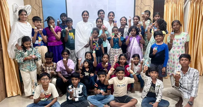 One-Day Children’s Camp on Moral Values and Awareness Conducted at Thiruvanmiyur, Chennai