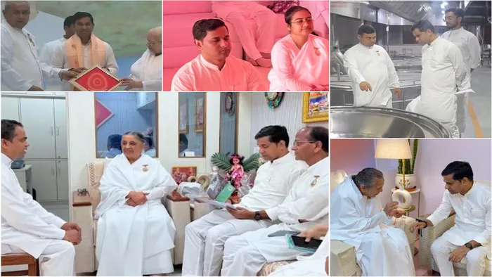 आध्यात्मिक ऊर्जा से अभिभूत हुए त्रिपुरा के मंत्री श्री सुधांशु दास, ब्रह्माकुमारीज़ मुख्यालय में साझा किए प्रेरणादायक… आध्यात्मिक ऊर्जा से अभिभूत हुए त्रिपुरा के मंत्री श्री सुधांशु दास, ब्रह्माकुमारीज़ मुख्यालय में साझा किए प्रेरणादायक अनुभव — article photo 7