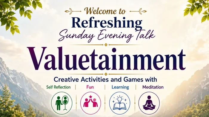 Valuetainment: A Refreshing Sunday Evening of Values, Games and Fun in Hyderabad