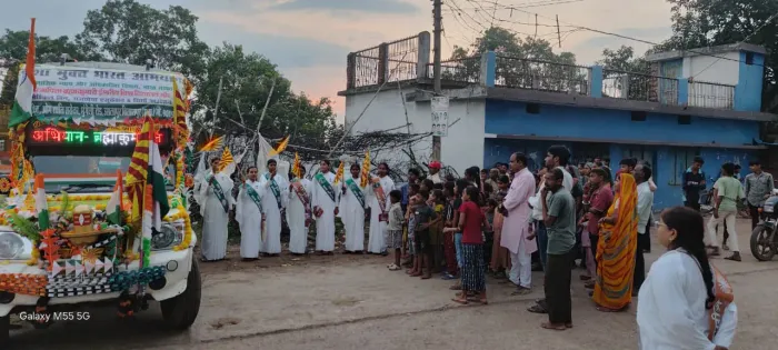 नशामुक्त भारत अभियान के अंतर्गत युवाओं ने ली नशामुक्ति की प्रतिज्ञा