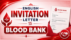English Invitation Letter To Blood Bank